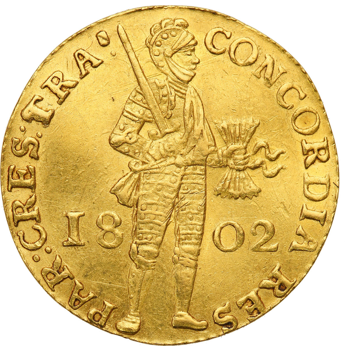 Niderlandy, Republika Batawska. Dukat 1802, Utrecht